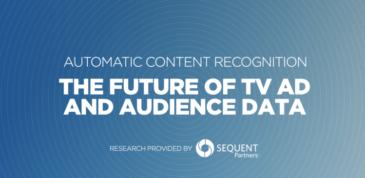 Automatic Content Recognition : The Future of TV and Audience Data